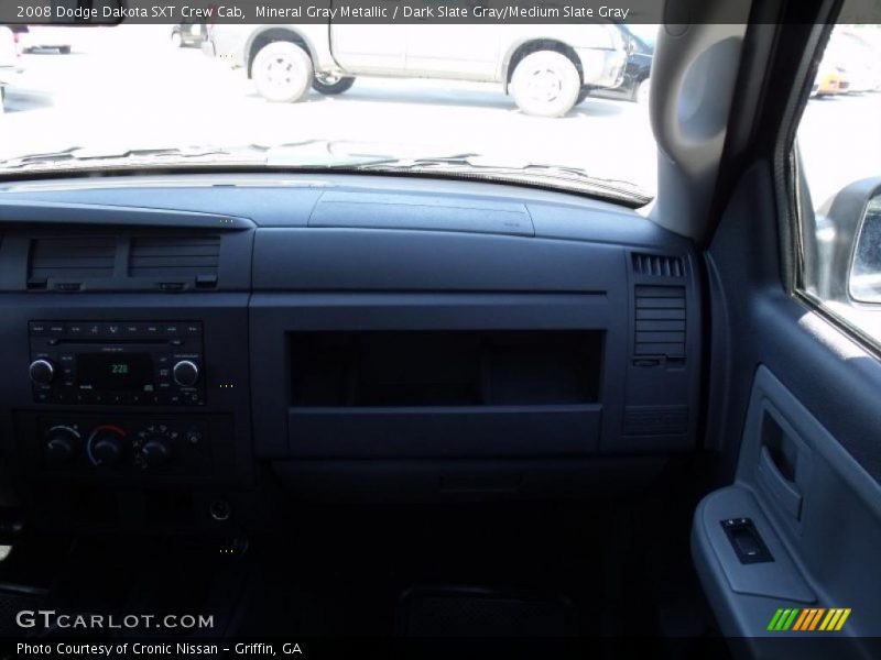 Mineral Gray Metallic / Dark Slate Gray/Medium Slate Gray 2008 Dodge Dakota SXT Crew Cab
