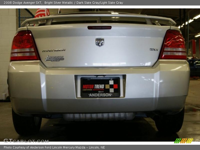 Bright Silver Metallic / Dark Slate Gray/Light Slate Gray 2008 Dodge Avenger SXT