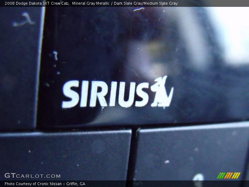 Mineral Gray Metallic / Dark Slate Gray/Medium Slate Gray 2008 Dodge Dakota SXT Crew Cab