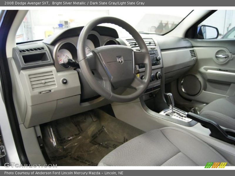 Bright Silver Metallic / Dark Slate Gray/Light Slate Gray 2008 Dodge Avenger SXT
