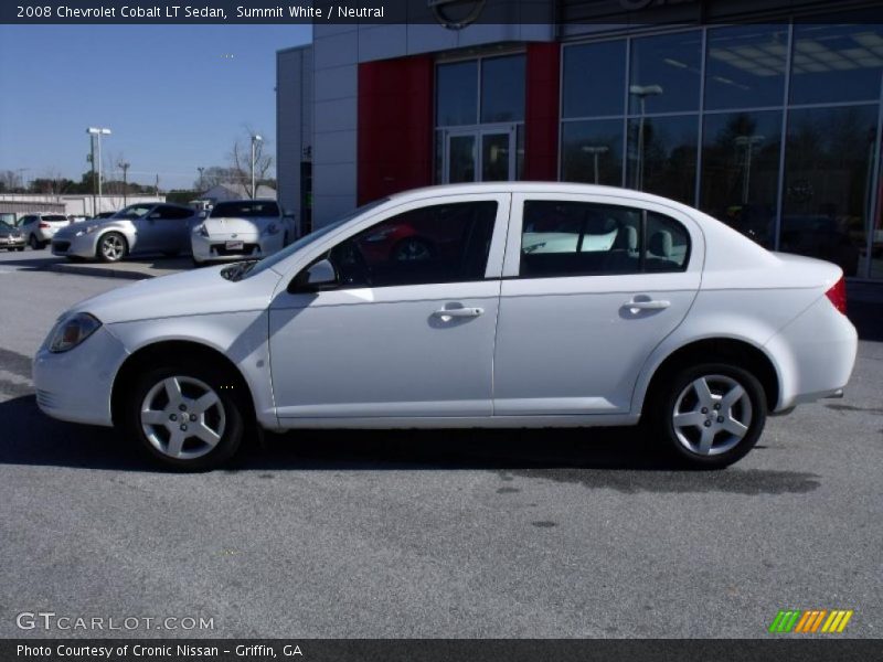 Summit White / Neutral 2008 Chevrolet Cobalt LT Sedan