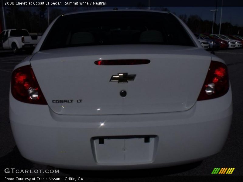 Summit White / Neutral 2008 Chevrolet Cobalt LT Sedan
