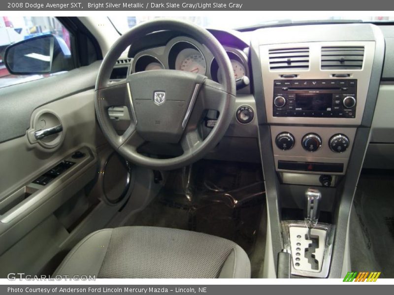 Bright Silver Metallic / Dark Slate Gray/Light Slate Gray 2008 Dodge Avenger SXT