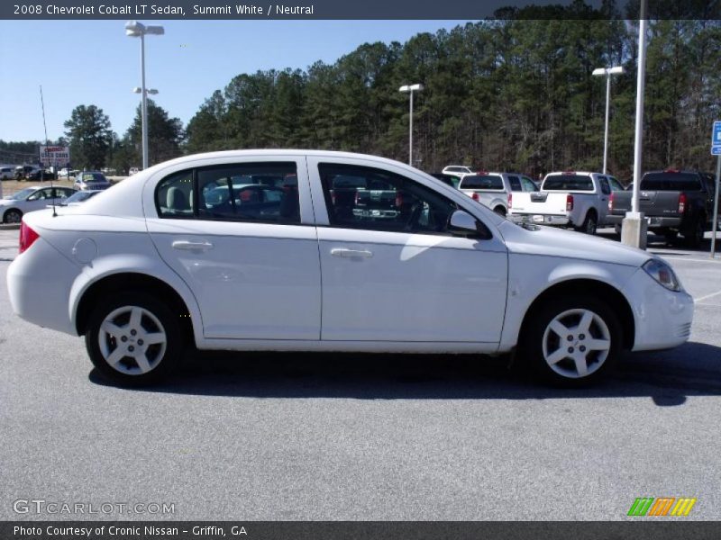 Summit White / Neutral 2008 Chevrolet Cobalt LT Sedan