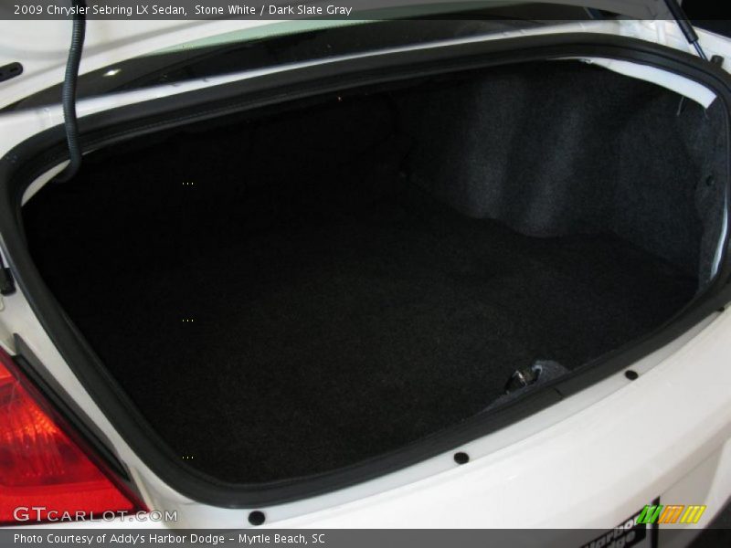 Stone White / Dark Slate Gray 2009 Chrysler Sebring LX Sedan