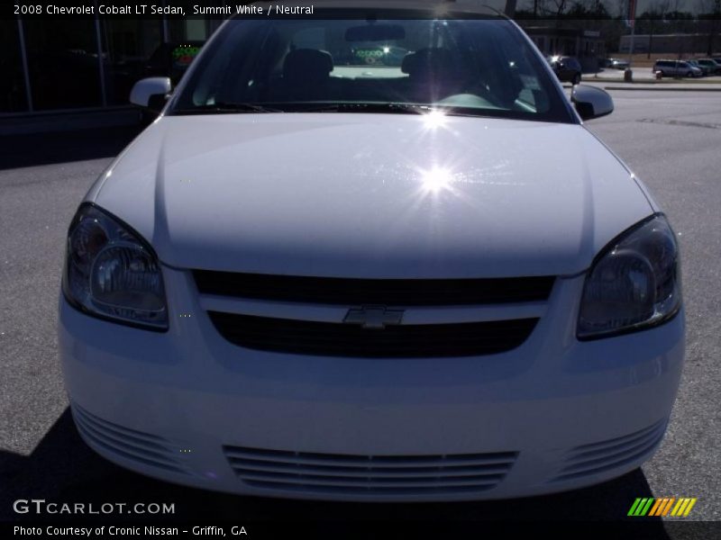 Summit White / Neutral 2008 Chevrolet Cobalt LT Sedan