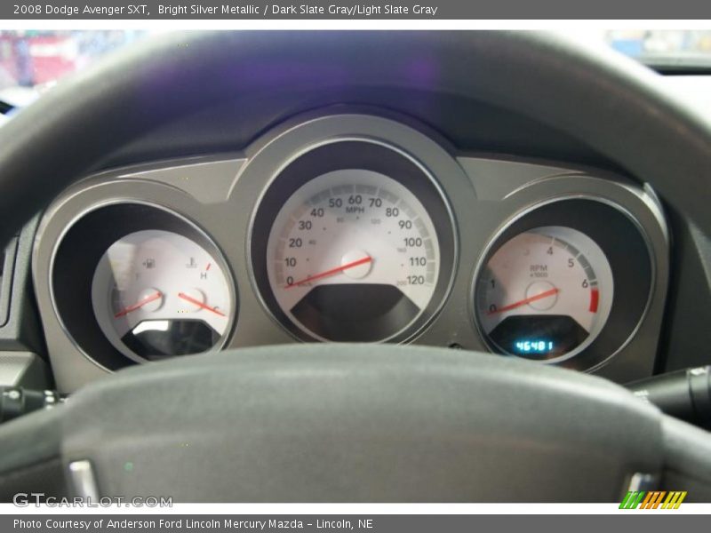 Bright Silver Metallic / Dark Slate Gray/Light Slate Gray 2008 Dodge Avenger SXT