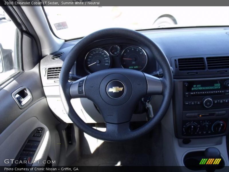 Summit White / Neutral 2008 Chevrolet Cobalt LT Sedan