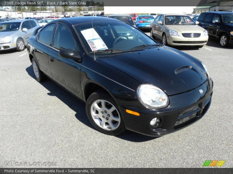 Black / Dark Slate Gray 2005 Dodge Neon SXT