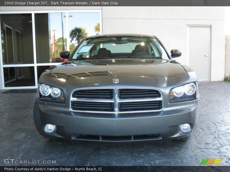 Dark Titanium Metallic / Dark Slate Gray 2009 Dodge Charger SXT