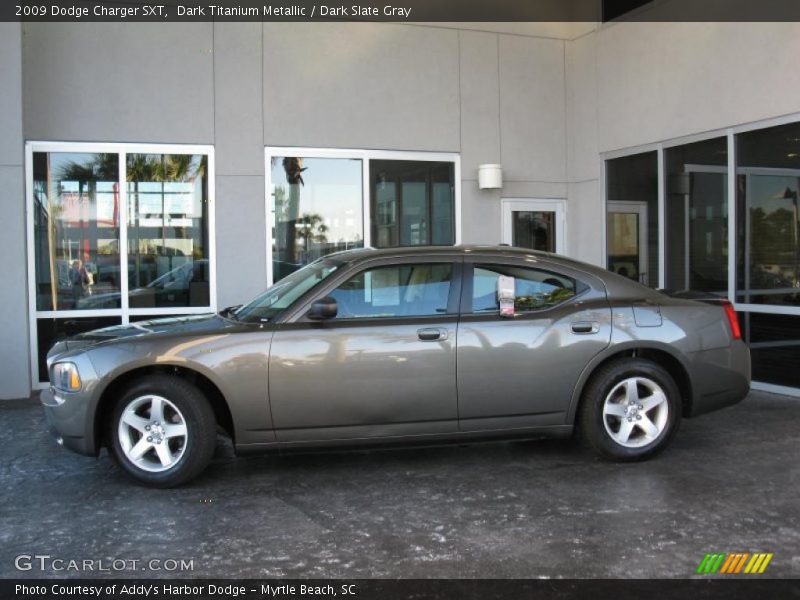 Dark Titanium Metallic / Dark Slate Gray 2009 Dodge Charger SXT