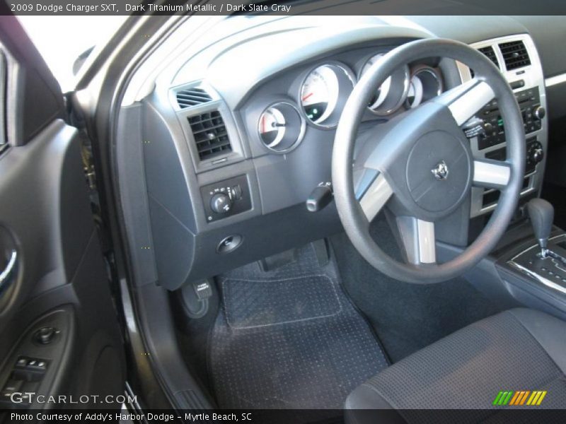 Dark Titanium Metallic / Dark Slate Gray 2009 Dodge Charger SXT