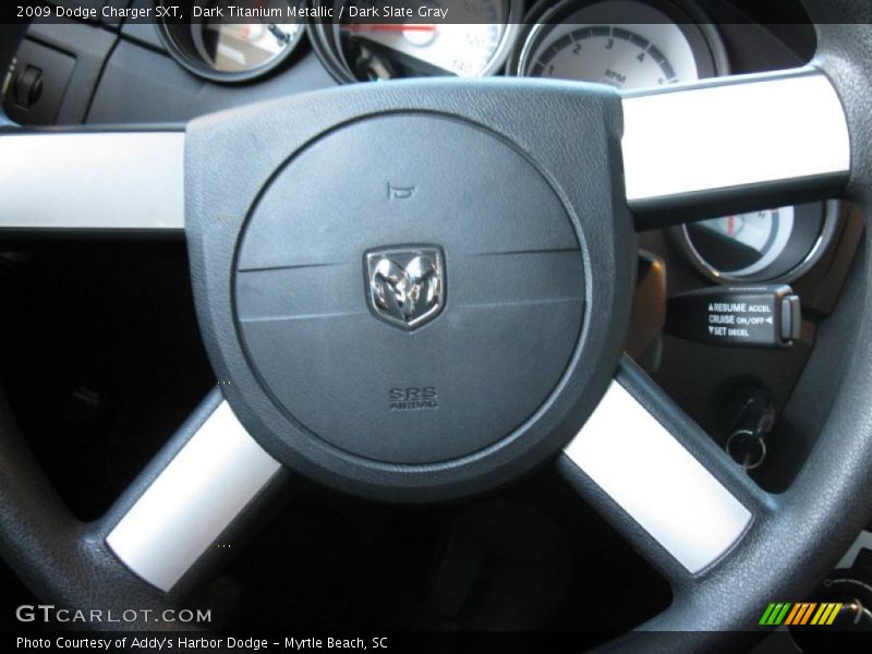 Dark Titanium Metallic / Dark Slate Gray 2009 Dodge Charger SXT