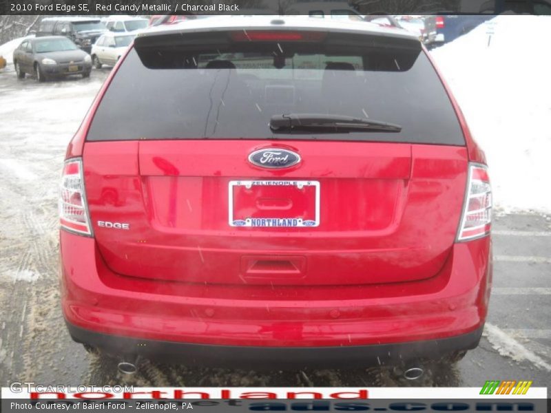 Red Candy Metallic / Charcoal Black 2010 Ford Edge SE