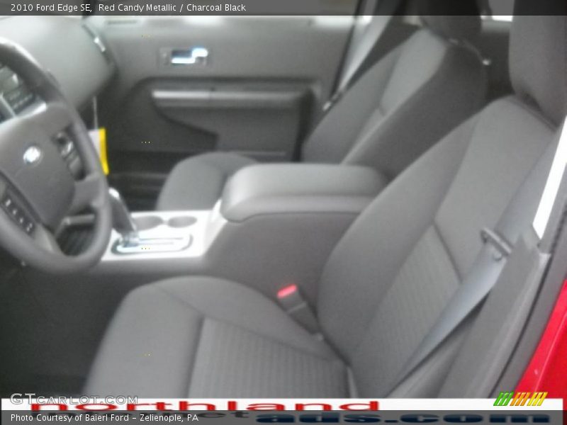 Red Candy Metallic / Charcoal Black 2010 Ford Edge SE