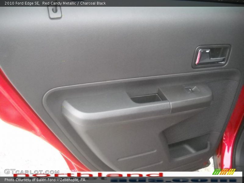 Red Candy Metallic / Charcoal Black 2010 Ford Edge SE