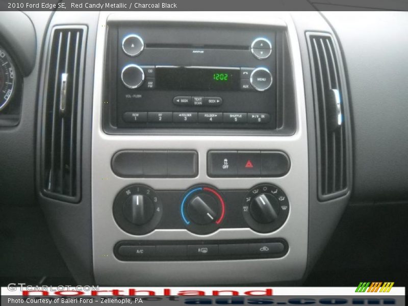 Red Candy Metallic / Charcoal Black 2010 Ford Edge SE