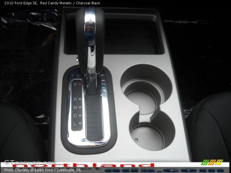 Red Candy Metallic / Charcoal Black 2010 Ford Edge SE