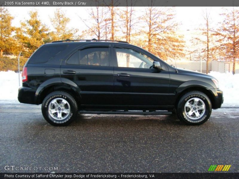 Ebony Black / Gray 2005 Kia Sorento LX 4WD