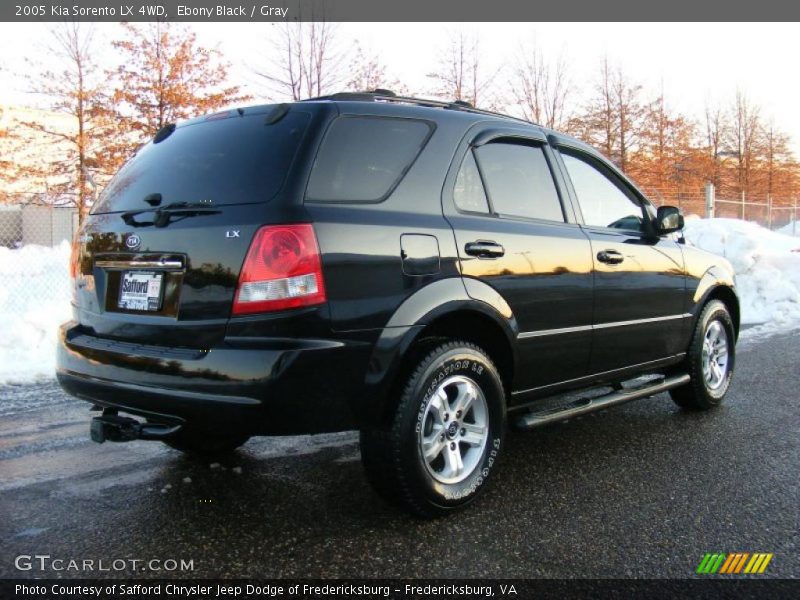 Ebony Black / Gray 2005 Kia Sorento LX 4WD