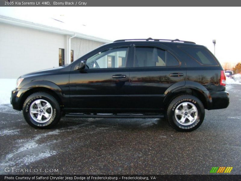 Ebony Black / Gray 2005 Kia Sorento LX 4WD