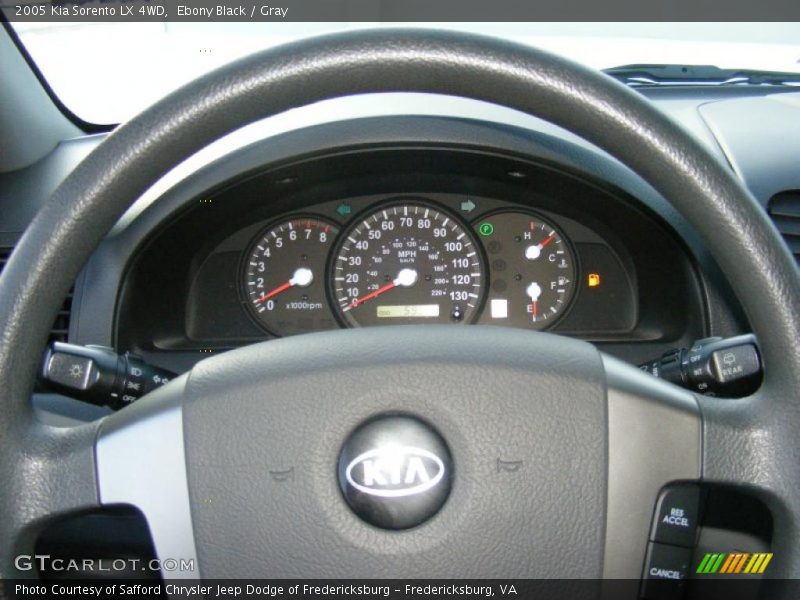 Ebony Black / Gray 2005 Kia Sorento LX 4WD