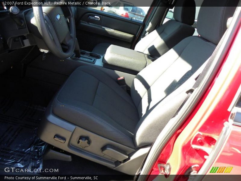 Redfire Metallic / Charcoal Black 2007 Ford Expedition XLT