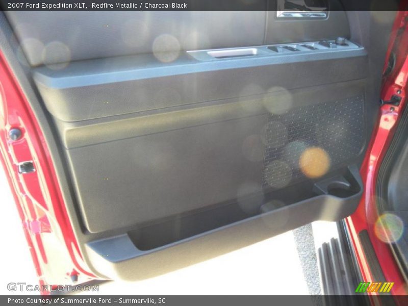 Redfire Metallic / Charcoal Black 2007 Ford Expedition XLT