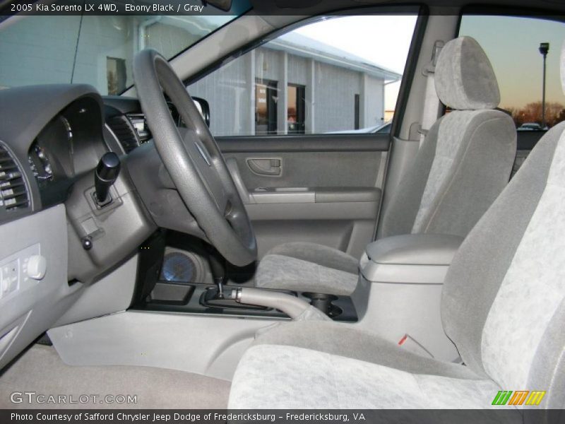 Ebony Black / Gray 2005 Kia Sorento LX 4WD