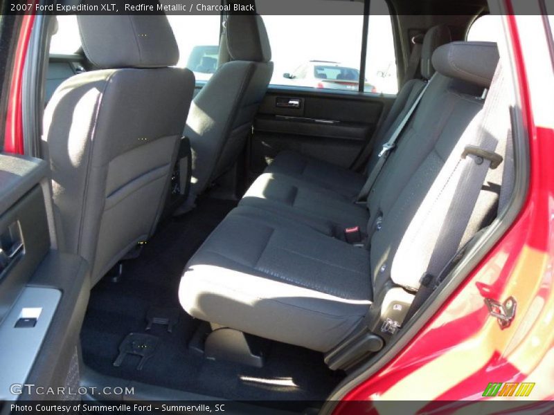 Redfire Metallic / Charcoal Black 2007 Ford Expedition XLT