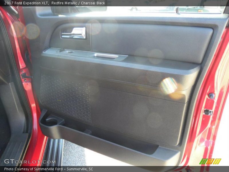 Redfire Metallic / Charcoal Black 2007 Ford Expedition XLT