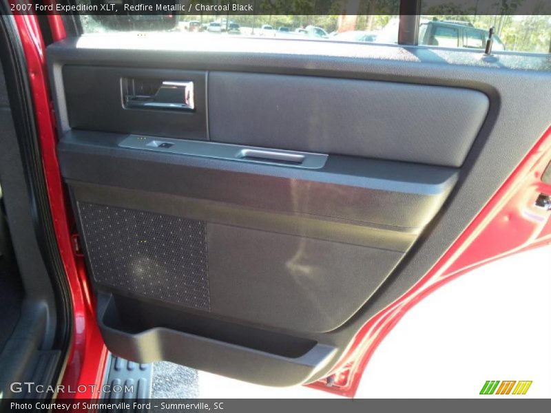 Redfire Metallic / Charcoal Black 2007 Ford Expedition XLT