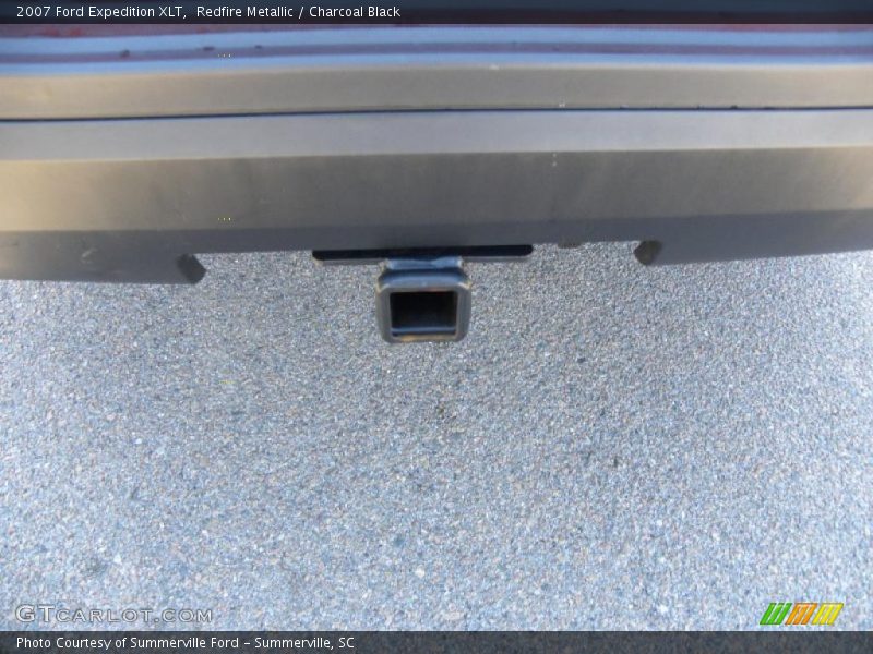 Redfire Metallic / Charcoal Black 2007 Ford Expedition XLT