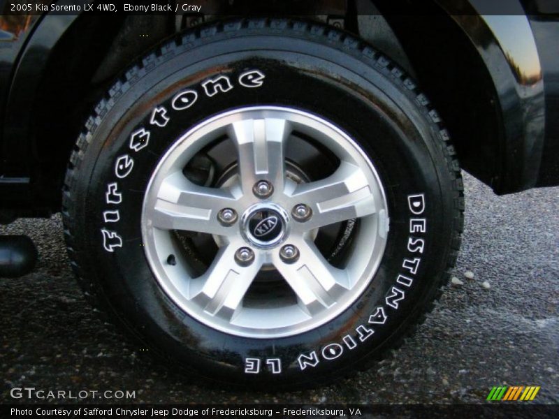 Ebony Black / Gray 2005 Kia Sorento LX 4WD