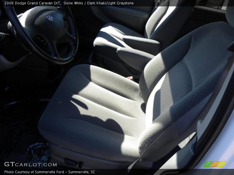 Stone White / Dark Khaki/Light Graystone 2006 Dodge Grand Caravan SXT