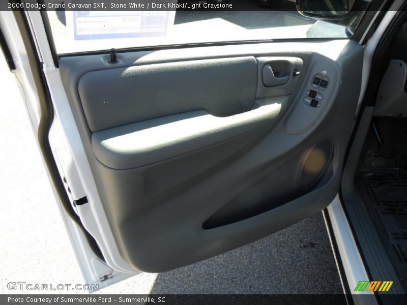 Stone White / Dark Khaki/Light Graystone 2006 Dodge Grand Caravan SXT
