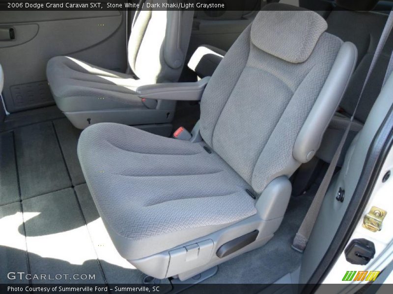 Stone White / Dark Khaki/Light Graystone 2006 Dodge Grand Caravan SXT