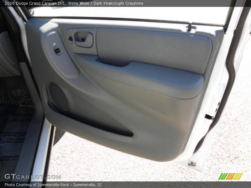 Stone White / Dark Khaki/Light Graystone 2006 Dodge Grand Caravan SXT
