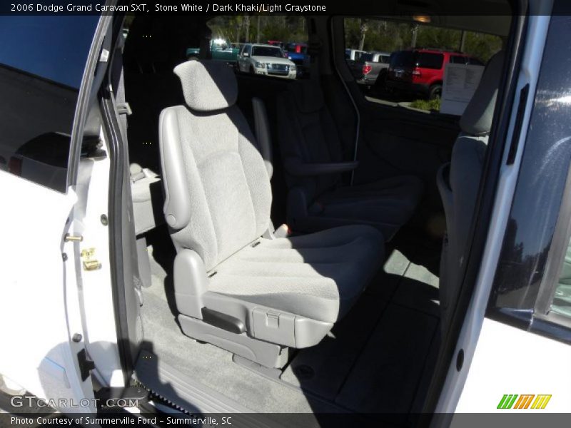 Stone White / Dark Khaki/Light Graystone 2006 Dodge Grand Caravan SXT