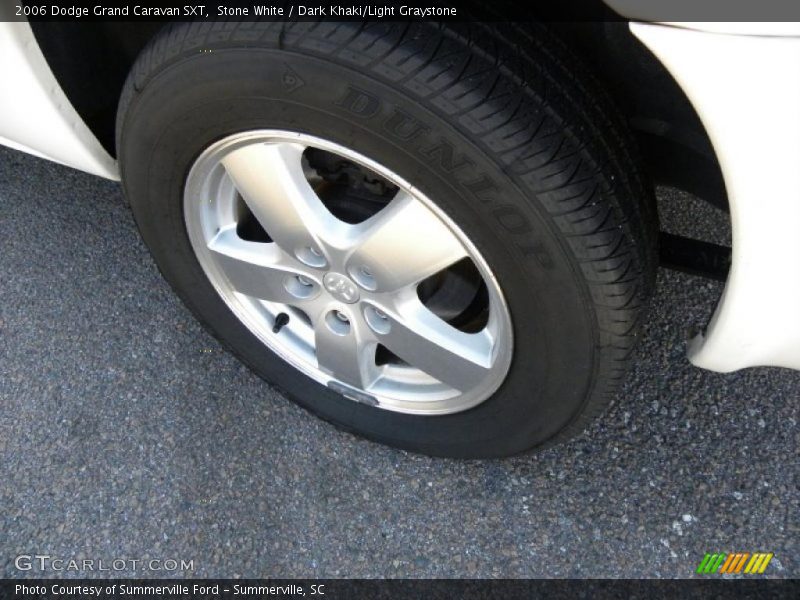 Stone White / Dark Khaki/Light Graystone 2006 Dodge Grand Caravan SXT