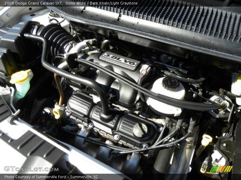 Stone White / Dark Khaki/Light Graystone 2006 Dodge Grand Caravan SXT