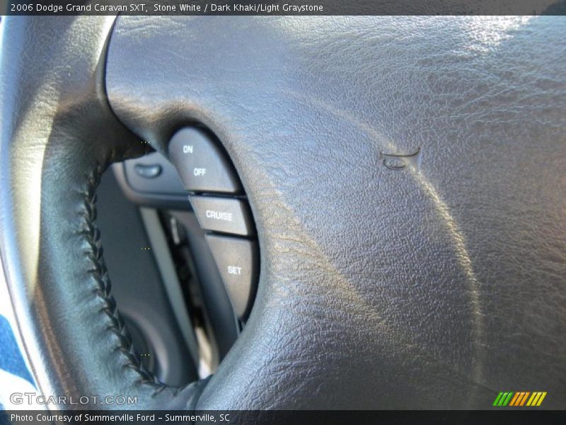 Stone White / Dark Khaki/Light Graystone 2006 Dodge Grand Caravan SXT