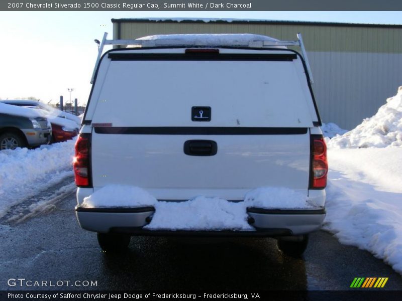 Summit White / Dark Charcoal 2007 Chevrolet Silverado 1500 Classic Regular Cab