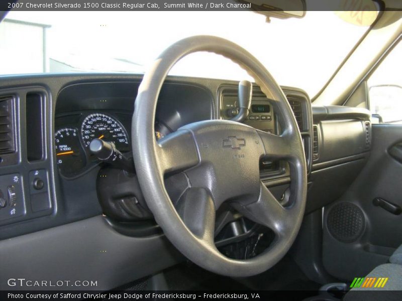 Summit White / Dark Charcoal 2007 Chevrolet Silverado 1500 Classic Regular Cab