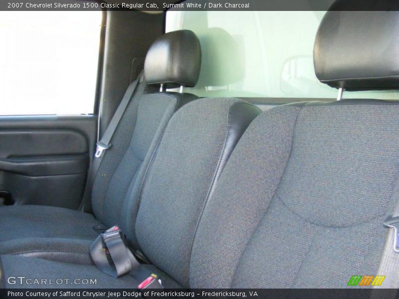 Summit White / Dark Charcoal 2007 Chevrolet Silverado 1500 Classic Regular Cab