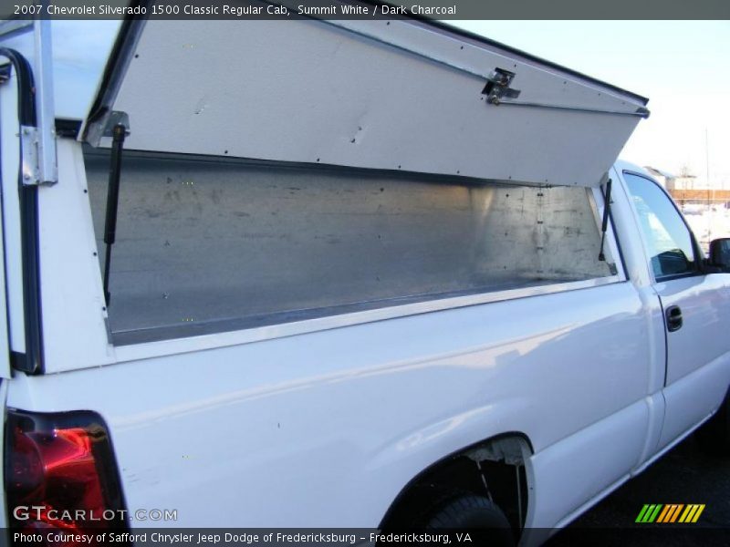 Summit White / Dark Charcoal 2007 Chevrolet Silverado 1500 Classic Regular Cab