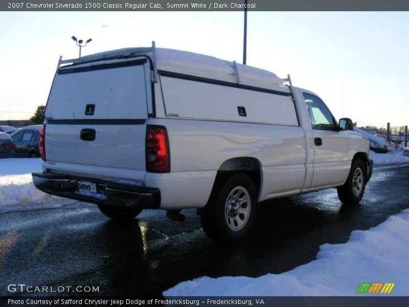 Summit White / Dark Charcoal 2007 Chevrolet Silverado 1500 Classic Regular Cab
