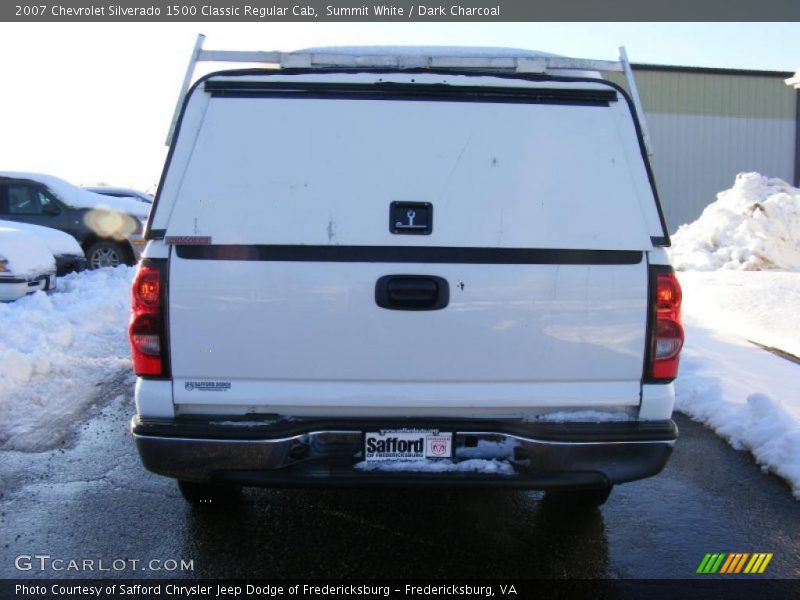 Summit White / Dark Charcoal 2007 Chevrolet Silverado 1500 Classic Regular Cab