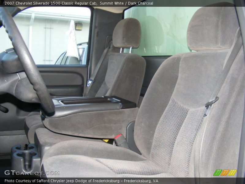 Summit White / Dark Charcoal 2007 Chevrolet Silverado 1500 Classic Regular Cab