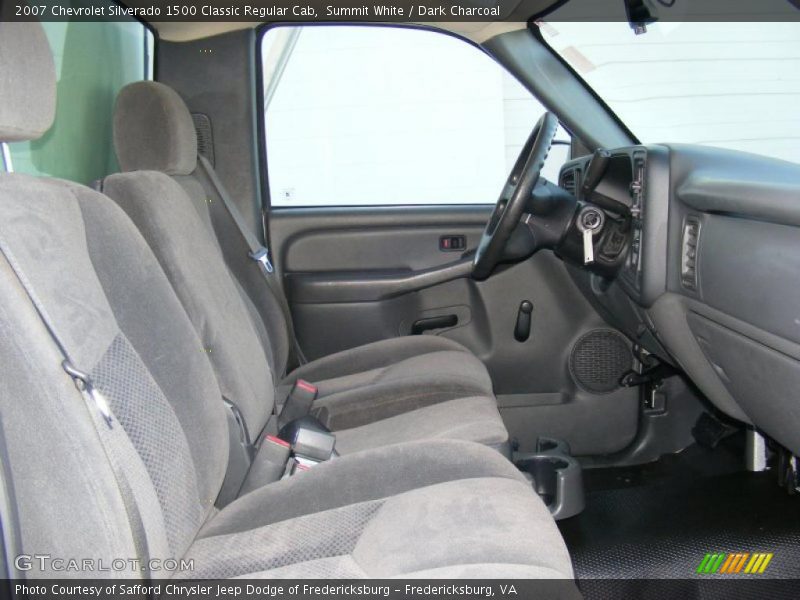 Summit White / Dark Charcoal 2007 Chevrolet Silverado 1500 Classic Regular Cab
